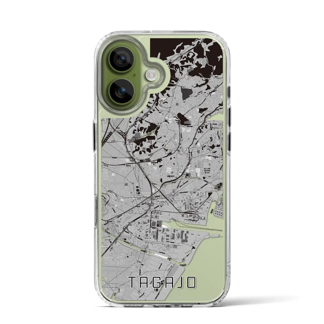 【多賀城（宮城県）】地図柄iPhoneケース（MagSafeタイプ）