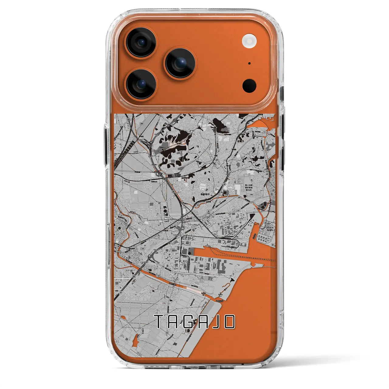 【多賀城（宮城県）】地図柄iPhoneケース（MagSafeタイプ）