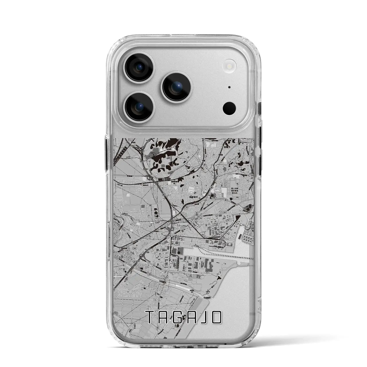 【多賀城（宮城県）】地図柄iPhoneケース（MagSafeタイプ）