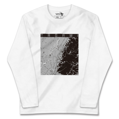 【田上（新潟県）】地図柄ロングスリーブTシャツ