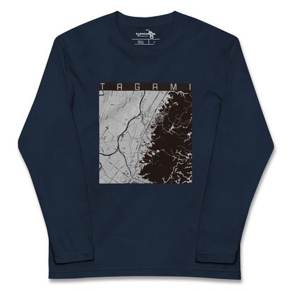 【田上（新潟県）】地図柄ロングスリーブTシャツ