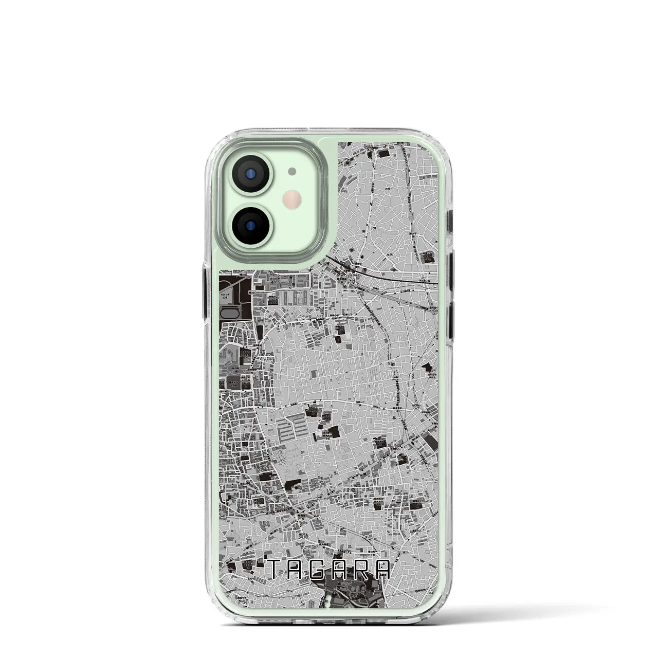 【田柄（東京都）】地図柄iPhoneケース（MagSafeタイプ）
