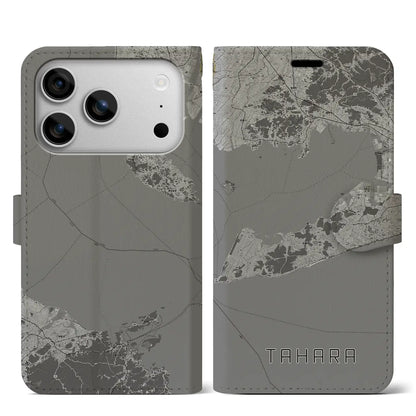 【田原（愛知県）】地図柄iPhoneケース（手帳タイプ）