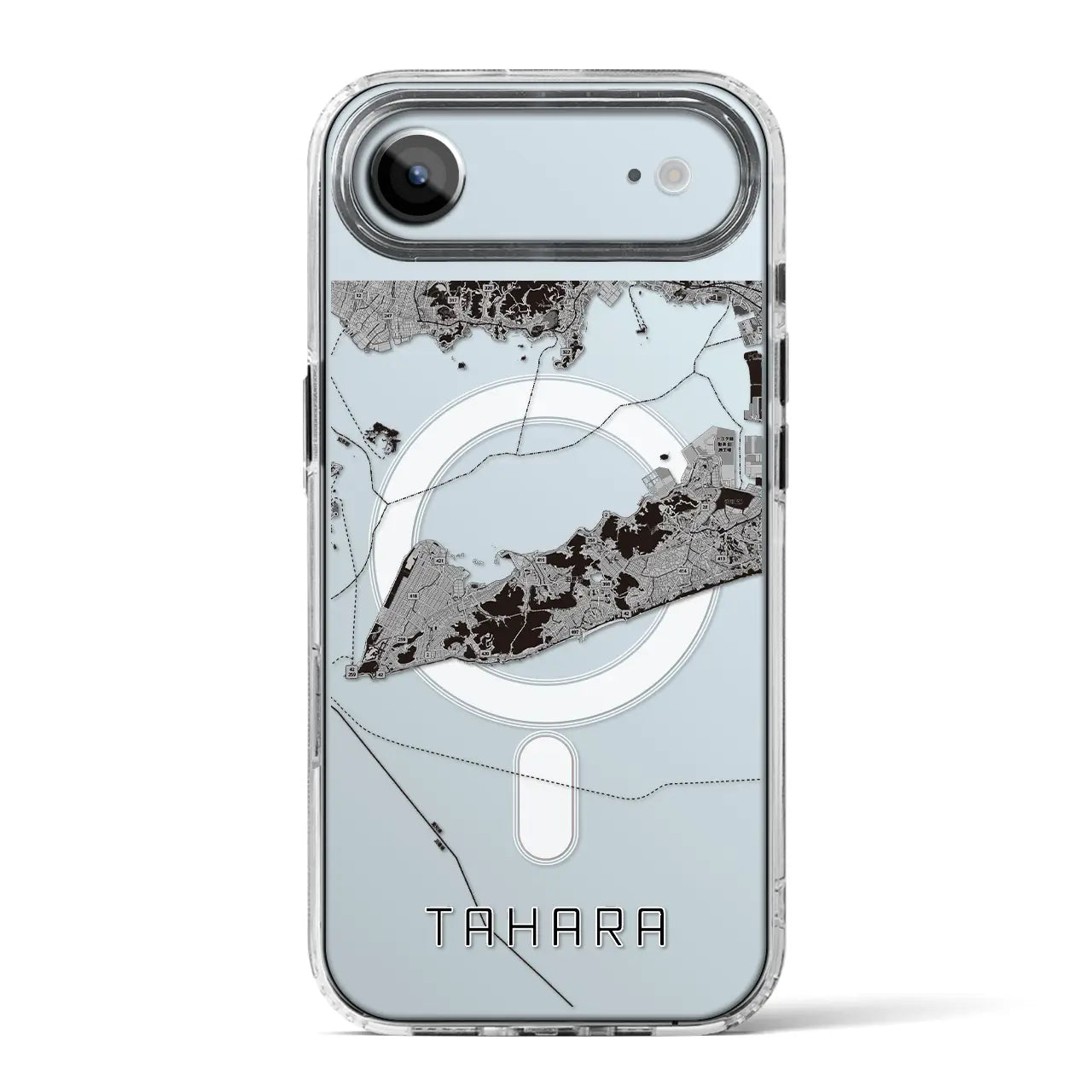 【田原（愛知県）】地図柄iPhoneケース（MagSafeタイプ）