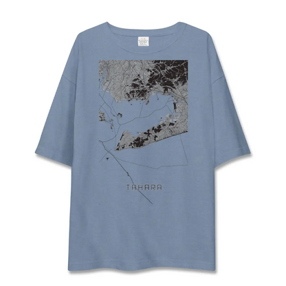 【田原（愛知県）】地図柄ビッグシルエットTシャツ