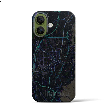 【台中（台湾）】地図柄iPhoneケース（バックカバータイプ）