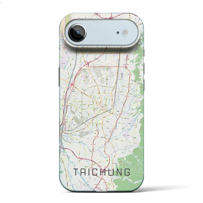 【台中（台湾）】地図柄iPhoneケース（バックカバータイプ）