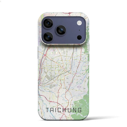 【台中（台湾）】地図柄iPhoneケース（バックカバータイプ）