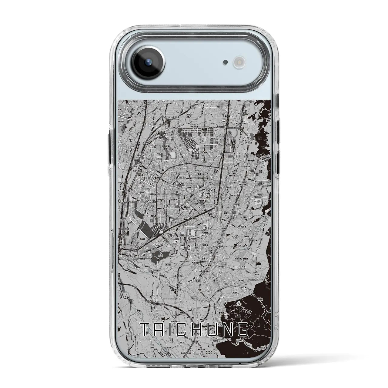 【台中（台湾）】地図柄iPhoneケース（MagSafeタイプ）