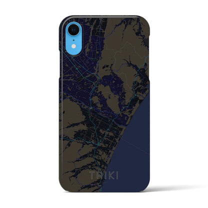 【大樹（北海道）】地図柄iPhoneケース（バックカバータイプ）