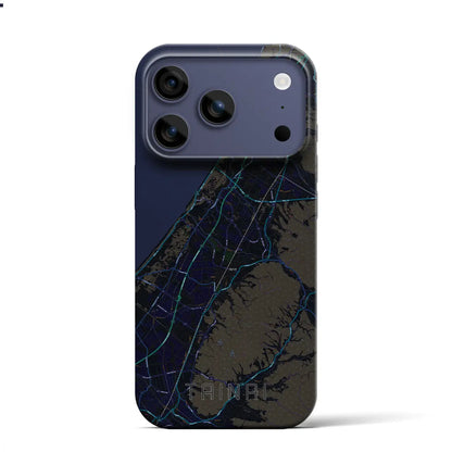 【胎内（新潟県）】地図柄iPhoneケース（バックカバータイプ）