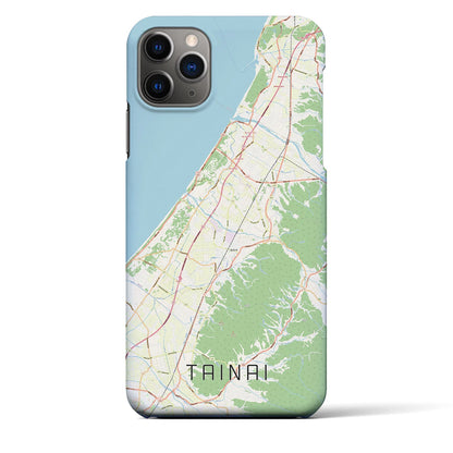 【胎内（新潟県）】地図柄iPhoneケース（バックカバータイプ）