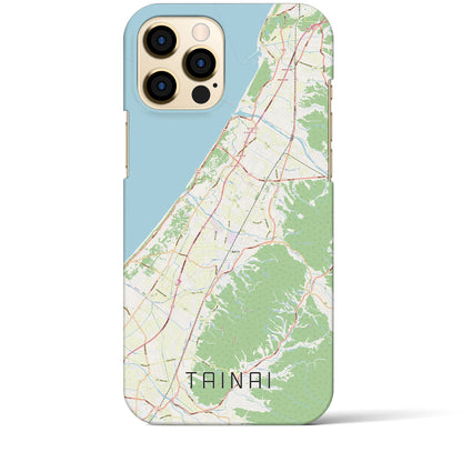 【胎内（新潟県）】地図柄iPhoneケース（バックカバータイプ）