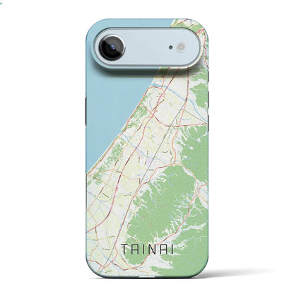 【胎内（新潟県）】地図柄iPhoneケース（バックカバータイプ）