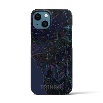 【台南（台湾）】地図柄iPhoneケース（バックカバータイプ）