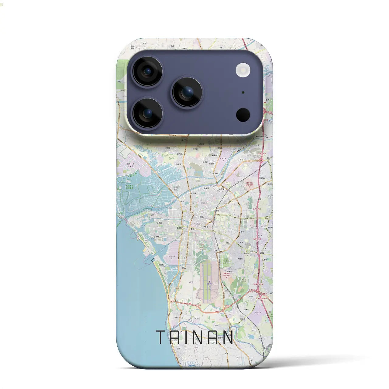 【台南（台湾）】地図柄iPhoneケース（バックカバータイプ）