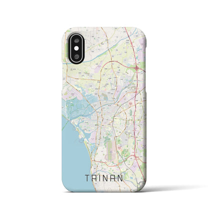 【台南（台湾）】地図柄iPhoneケース（バックカバータイプ）