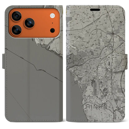 【台南（台湾）】地図柄iPhoneケース（手帳タイプ）