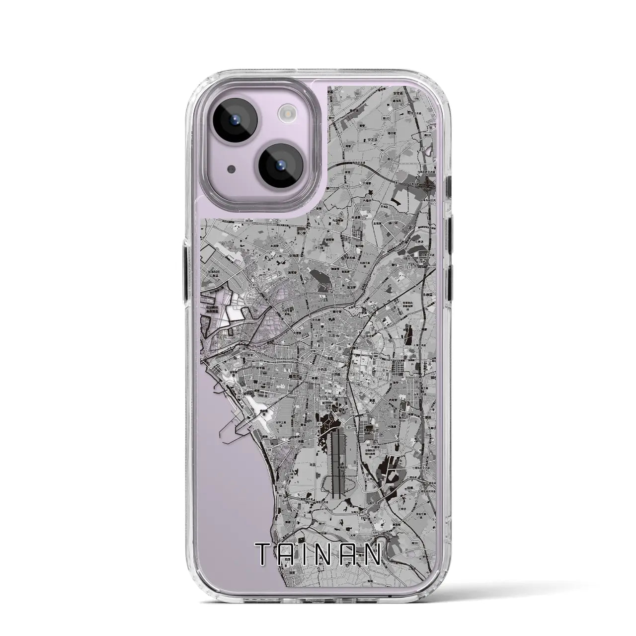 【台南（台湾）】地図柄iPhoneケース（MagSafeタイプ）