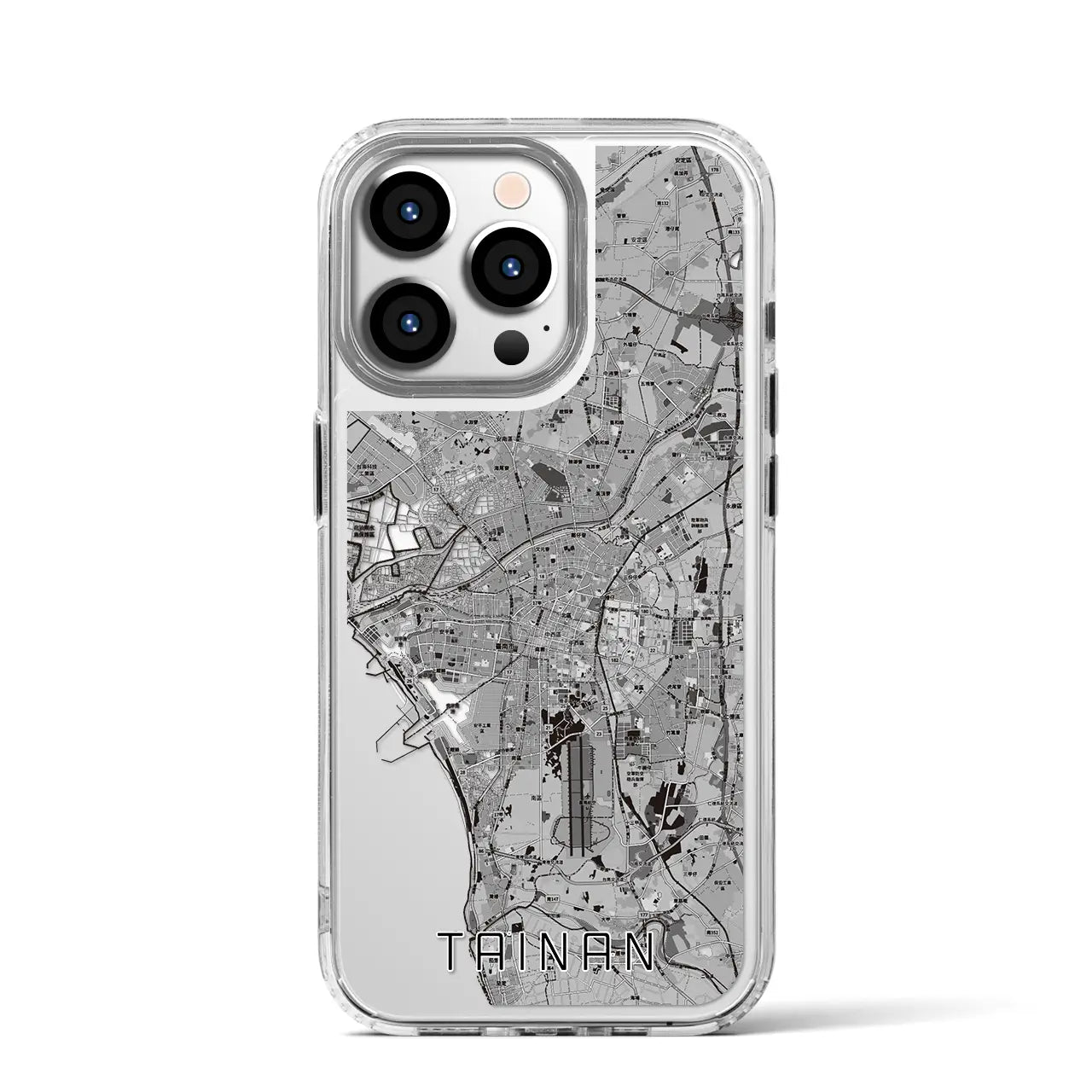 【台南（台湾）】地図柄iPhoneケース（MagSafeタイプ）