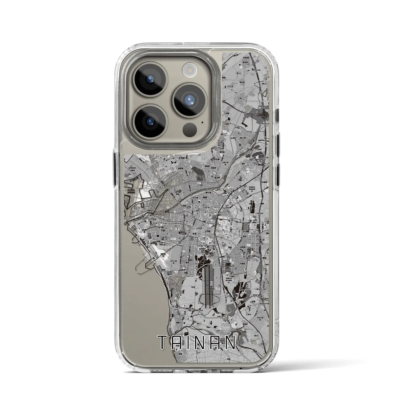 【台南（台湾）】地図柄iPhoneケース（MagSafeタイプ）