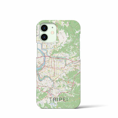 【台北（台湾）】地図柄iPhoneケース（バックカバータイプ）