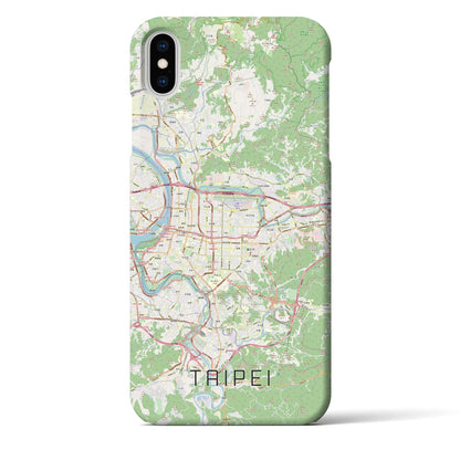 【台北（台湾）】地図柄iPhoneケース（バックカバータイプ）