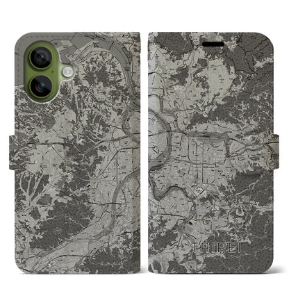 【台北（台湾）】地図柄iPhoneケース（手帳タイプ）