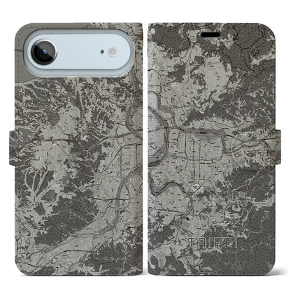 【台北（台湾）】地図柄iPhoneケース（手帳タイプ）