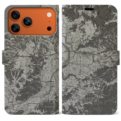 【台北（台湾）】地図柄iPhoneケース（手帳タイプ）