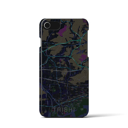 【太子（兵庫県）】地図柄iPhoneケース（バックカバータイプ）