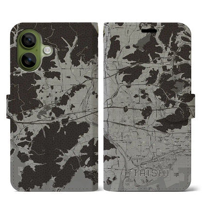 【太子（兵庫県）】地図柄iPhoneケース（手帳タイプ）