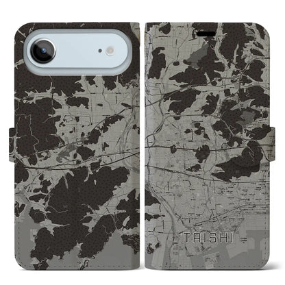 【太子（兵庫県）】地図柄iPhoneケース（手帳タイプ）