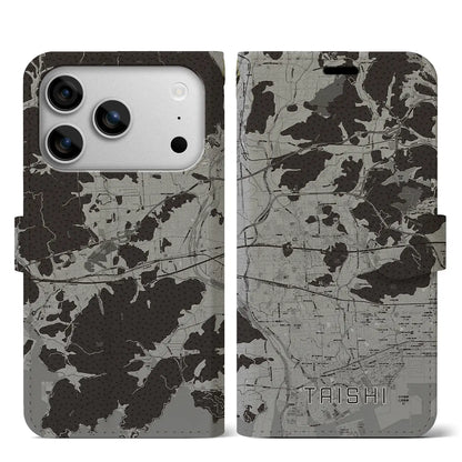 【太子（兵庫県）】地図柄iPhoneケース（手帳タイプ）