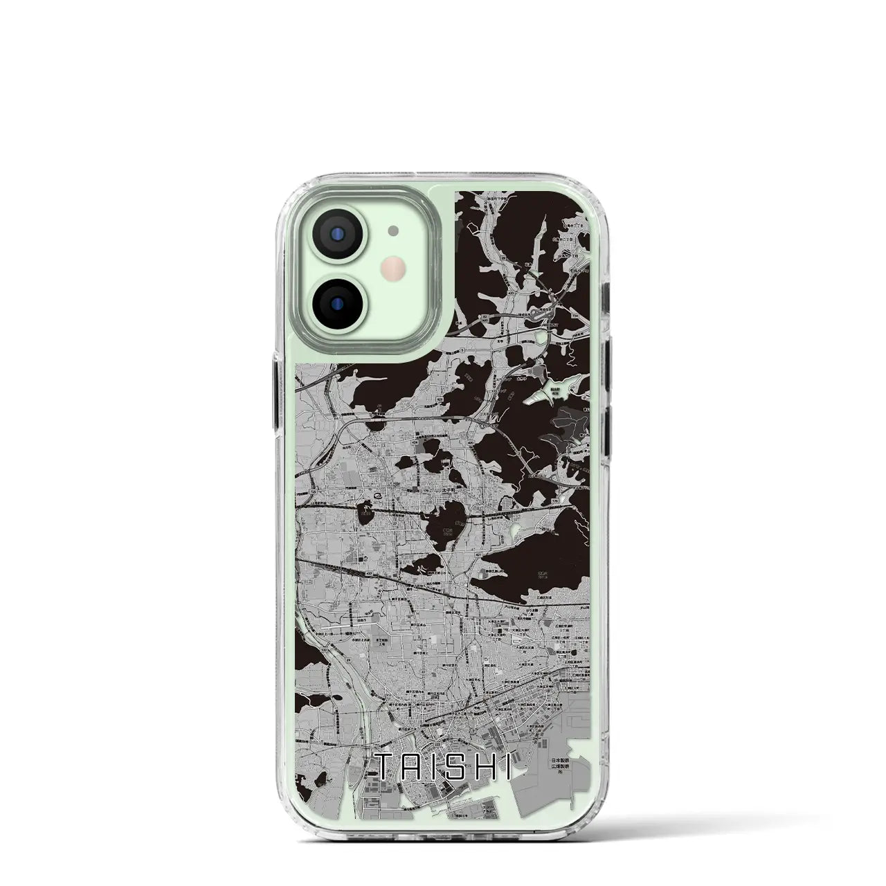 【太子（兵庫県）】地図柄iPhoneケース（MagSafeタイプ）