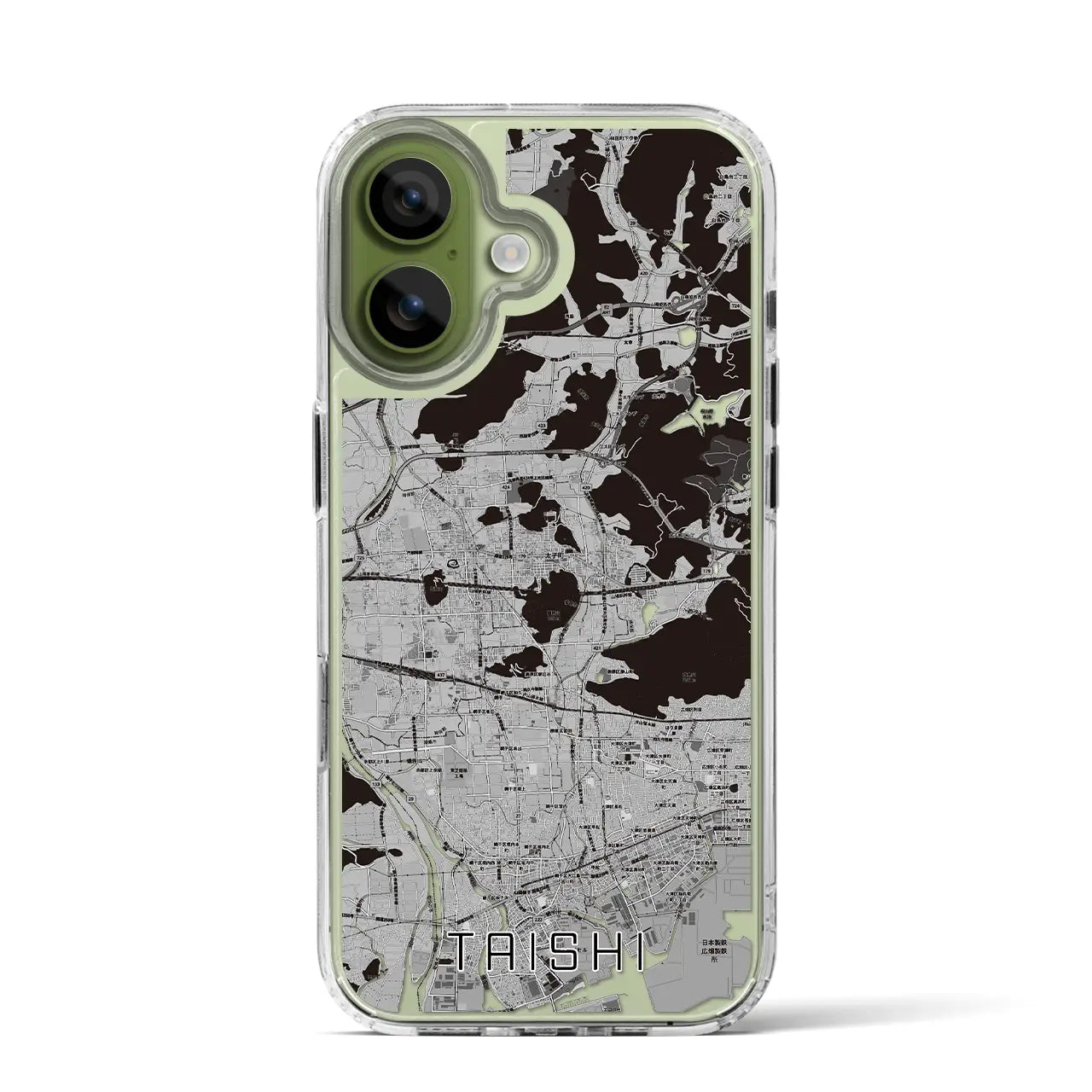 【太子（兵庫県）】地図柄iPhoneケース（MagSafeタイプ）