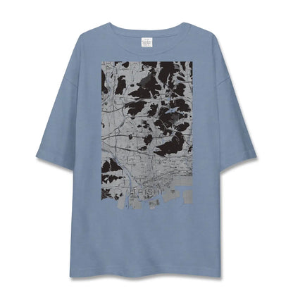 【太子（兵庫県）】地図柄ビッグシルエットTシャツ