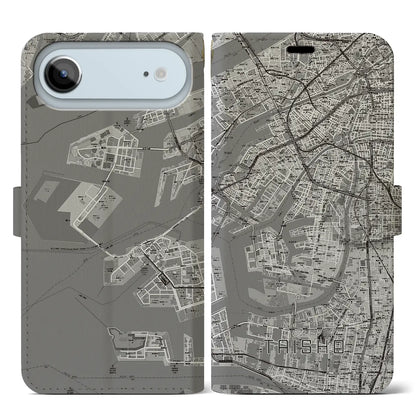 【大正（大阪府）】地図柄iPhoneケース（手帳タイプ）