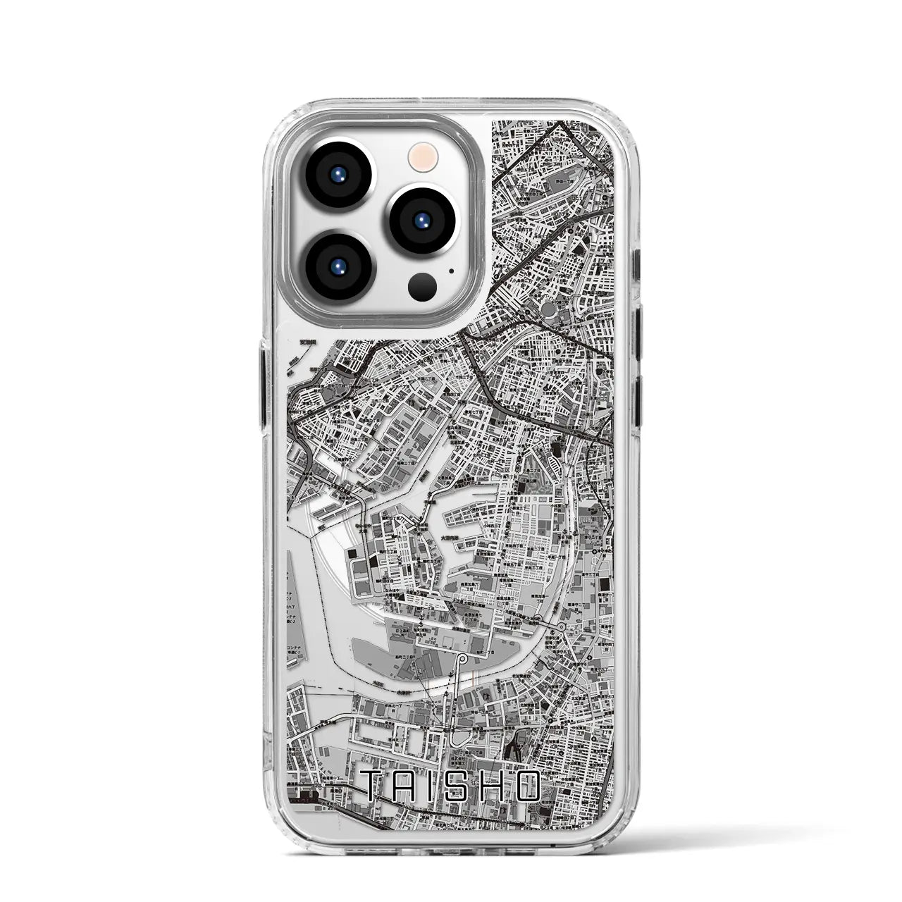 【大正（大阪府）】地図柄iPhoneケース（MagSafeタイプ）