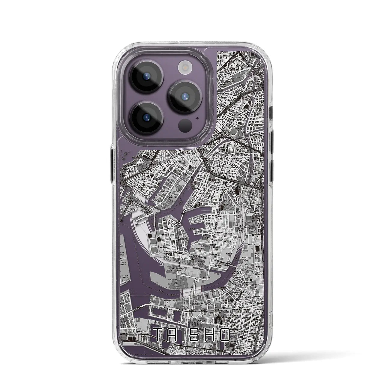 【大正（大阪府）】地図柄iPhoneケース（MagSafeタイプ）