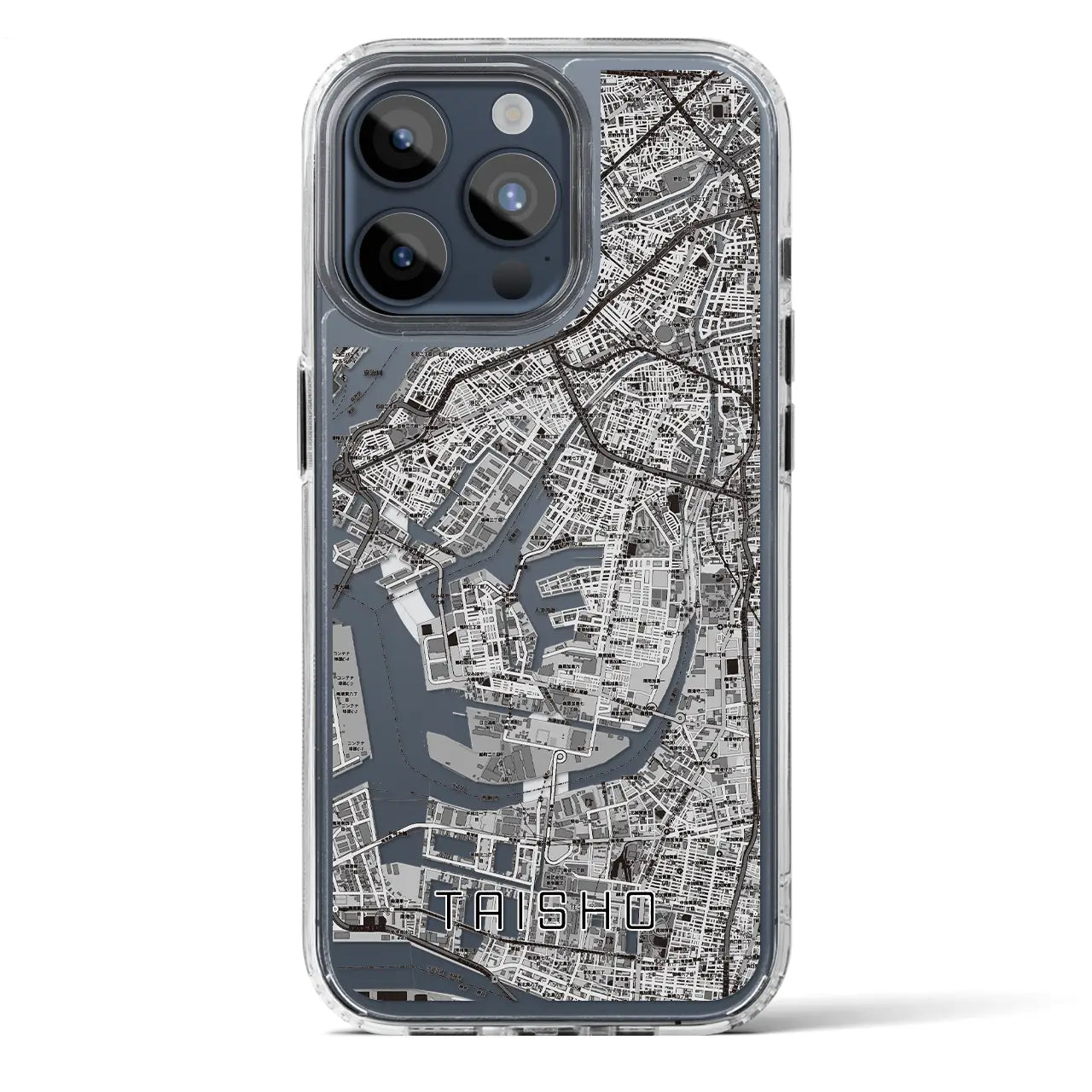 【大正（大阪府）】地図柄iPhoneケース（MagSafeタイプ）