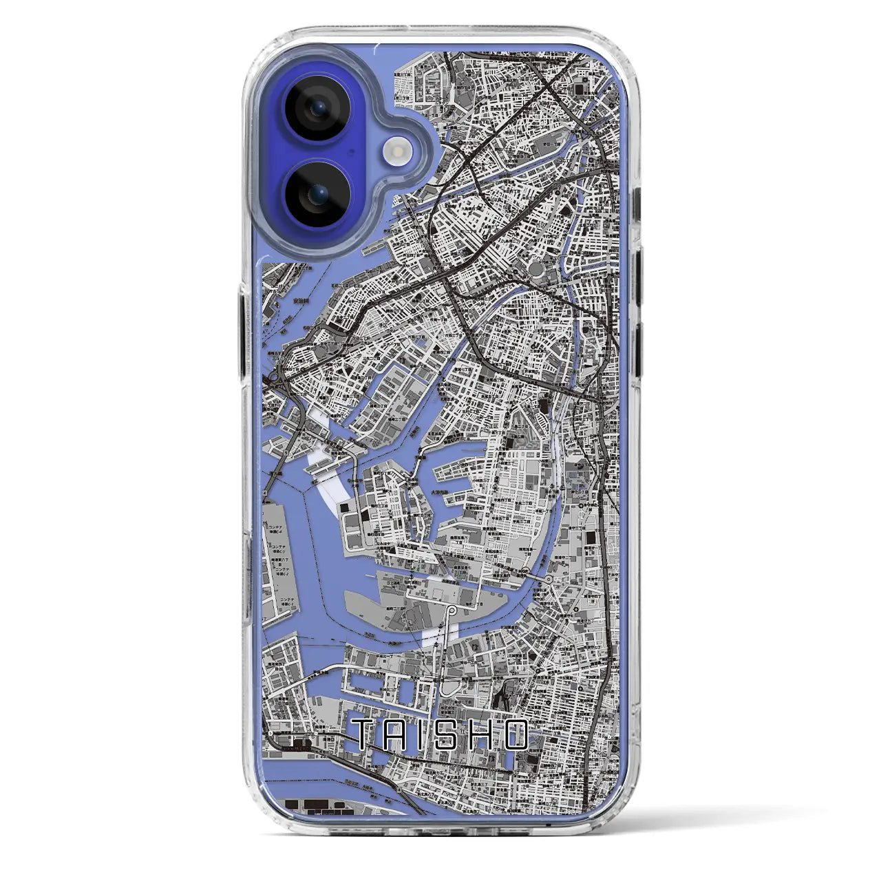 【大正（大阪府）】地図柄iPhoneケース（MagSafeタイプ）