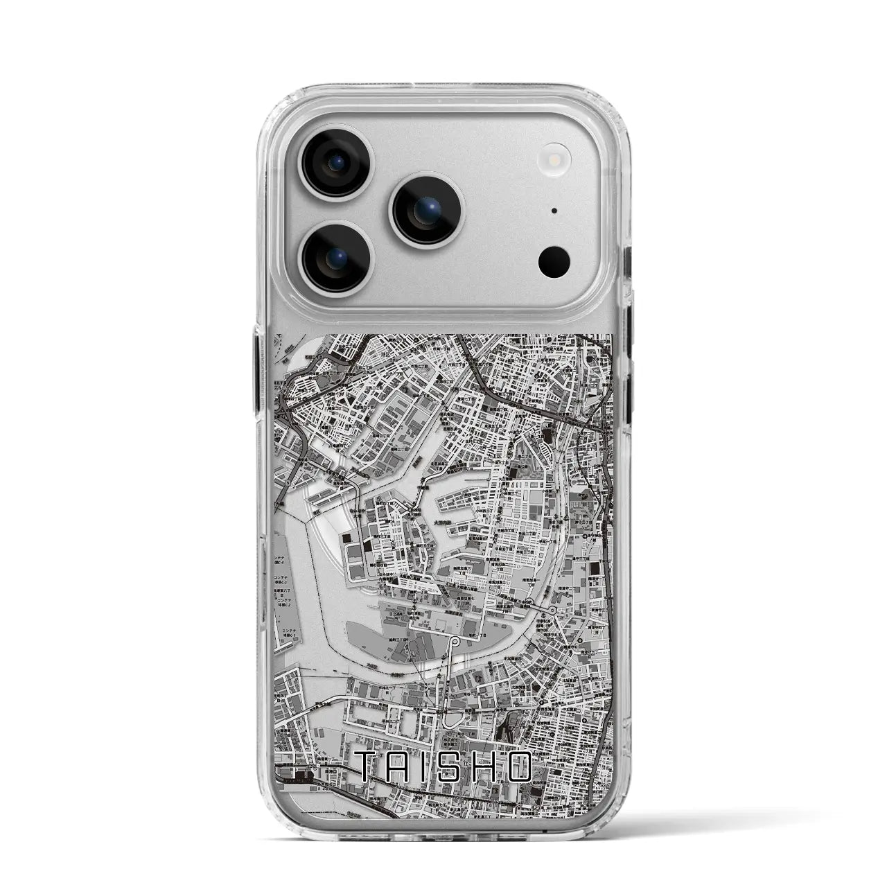 【大正（大阪府）】地図柄iPhoneケース（MagSafeタイプ）