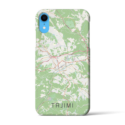 【多治見（岐阜県）】地図柄iPhoneケース（バックカバータイプ）