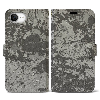 【多治見（岐阜県）】地図柄iPhoneケース（手帳タイプ）