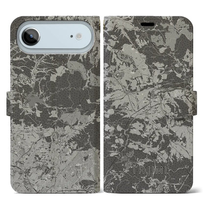 【多治見（岐阜県）】地図柄iPhoneケース（手帳タイプ）