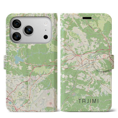 【多治見（岐阜県）】地図柄iPhoneケース（手帳タイプ）