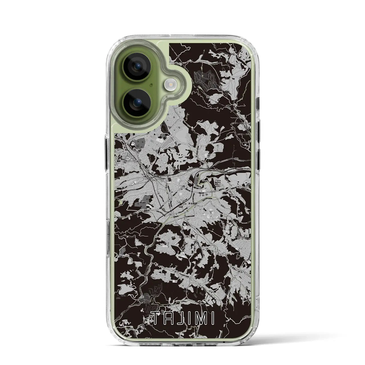 【多治見（岐阜県）】地図柄iPhoneケース（MagSafeタイプ）