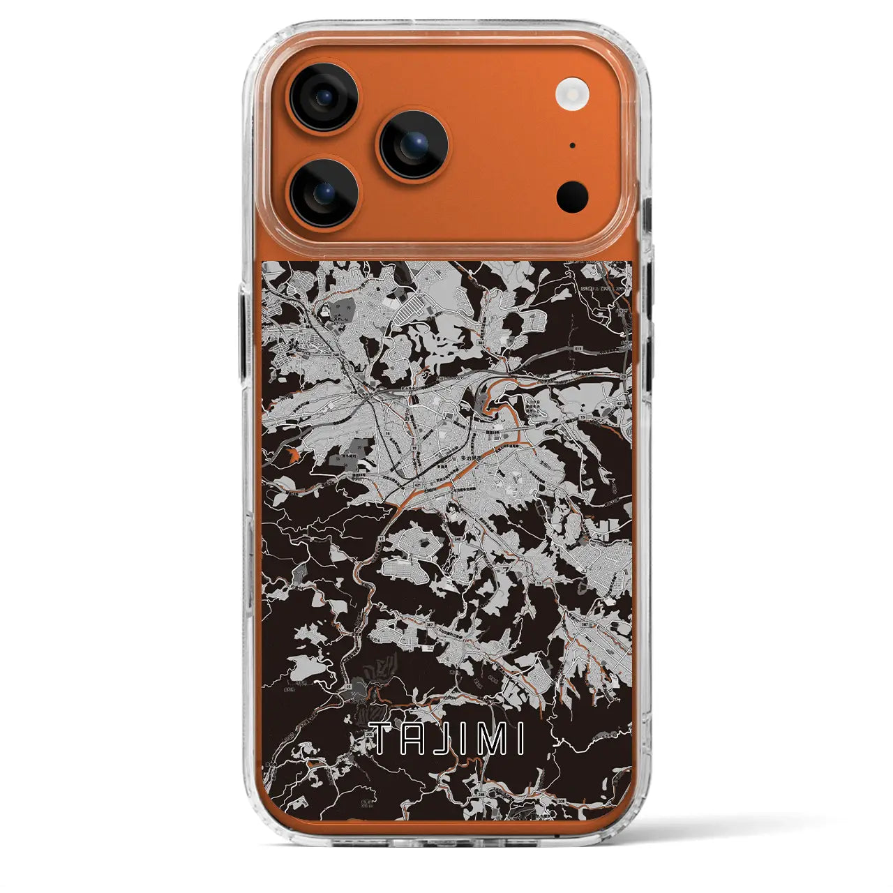 【多治見（岐阜県）】地図柄iPhoneケース（MagSafeタイプ）