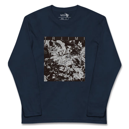 【多治見（岐阜県）】地図柄ロングスリーブTシャツ